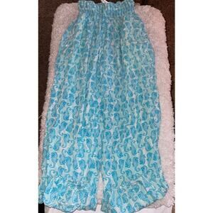 West Indies Women’s Sz. S Seahorse Design Soft Pants. Soft, Comfortable